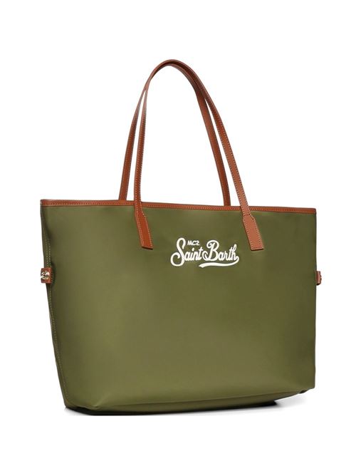 Borsa donna City Bag verde MC2 SAINT BARTH | CITY BAG00219L